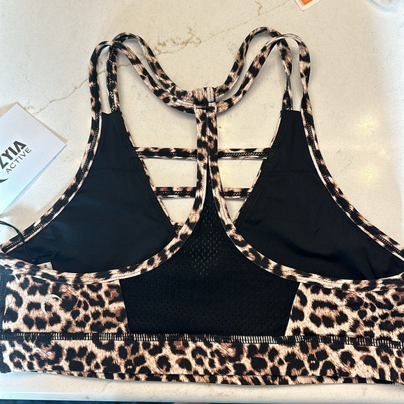 Zyia leopard grid bra - Picture 2 of 3